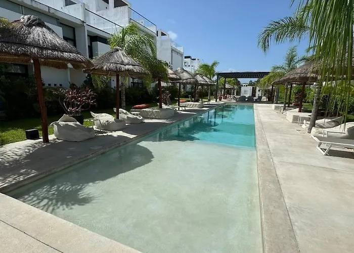 Villa Tu Adosada Lujo Con Playa Y Golf Akumal